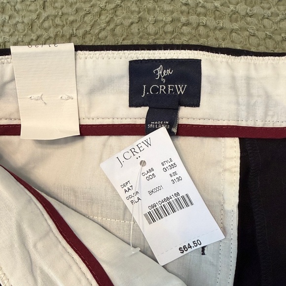 J Crew Men's Black Dress Pants - Classic Tailored Fit - Picture 2 of 5